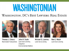 Four Land Lawyers are included in Washingtonian’s Best Lawyers list Four Land Lawyers are included in Washingtonian’s Best Lawyers list